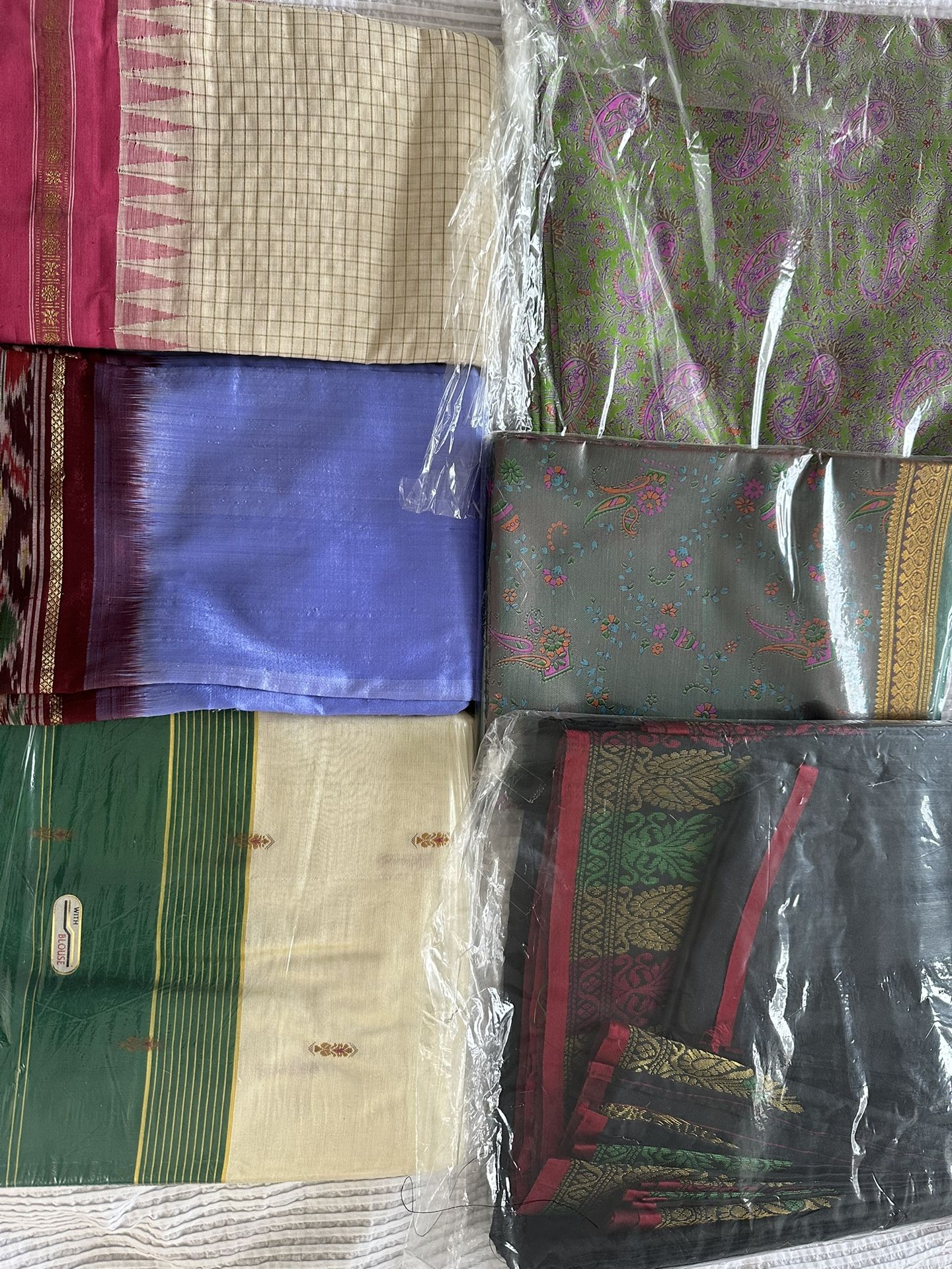 New Silk Saris (Random Lot)