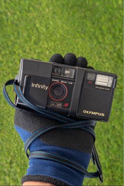 Olympus Infinity 35mm Point-and-Shoot Film Camera