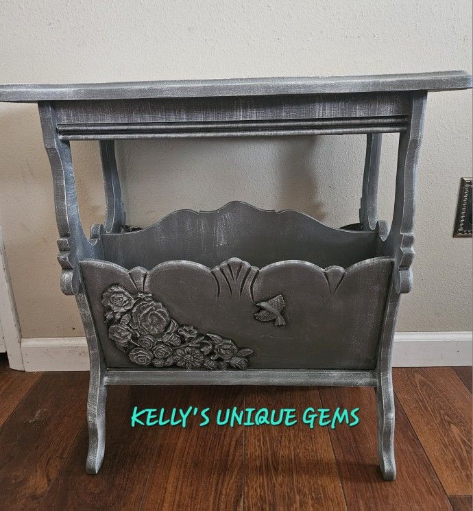Vintage Magazine Table Redesigned