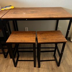 Table and stools
