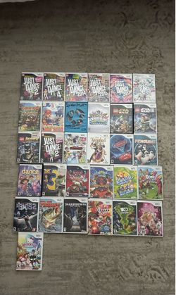 Nintendo Wii 31 Game Bundle