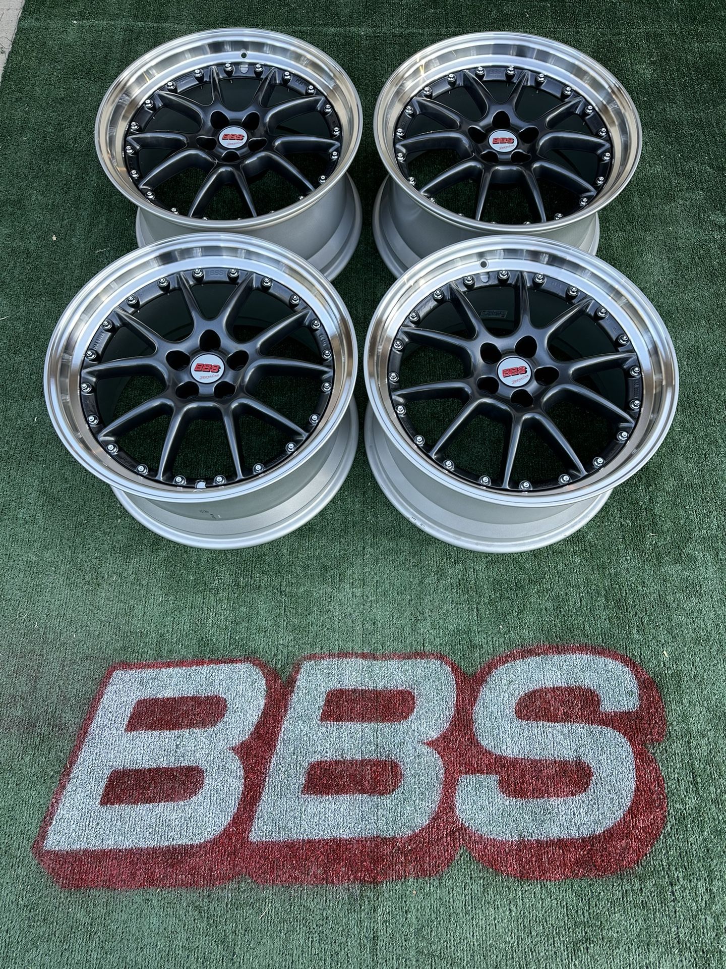 18x9 ET33 ET36 5x100 BBS RK2 Wheels Freshly Built