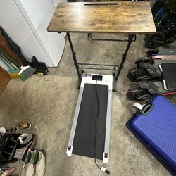 Walking Pad + Standing Desk