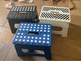 Folding stepstools  -  $10  each