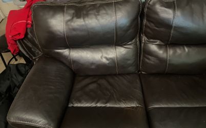 2 Seater Couch Leather 