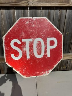 Vintage Stop Sign
