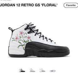 Jordan 12 Floral 