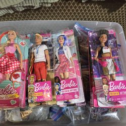  BARBIE YOU CAN BE ANYTHING new in box . Smoke and pet free home. $15 ea. 