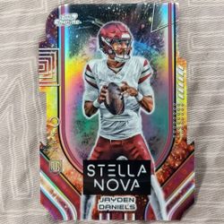 2024 Jayden Daniels Topps Cosmic Chrome Stella Nova Rookie SSP Case Hit