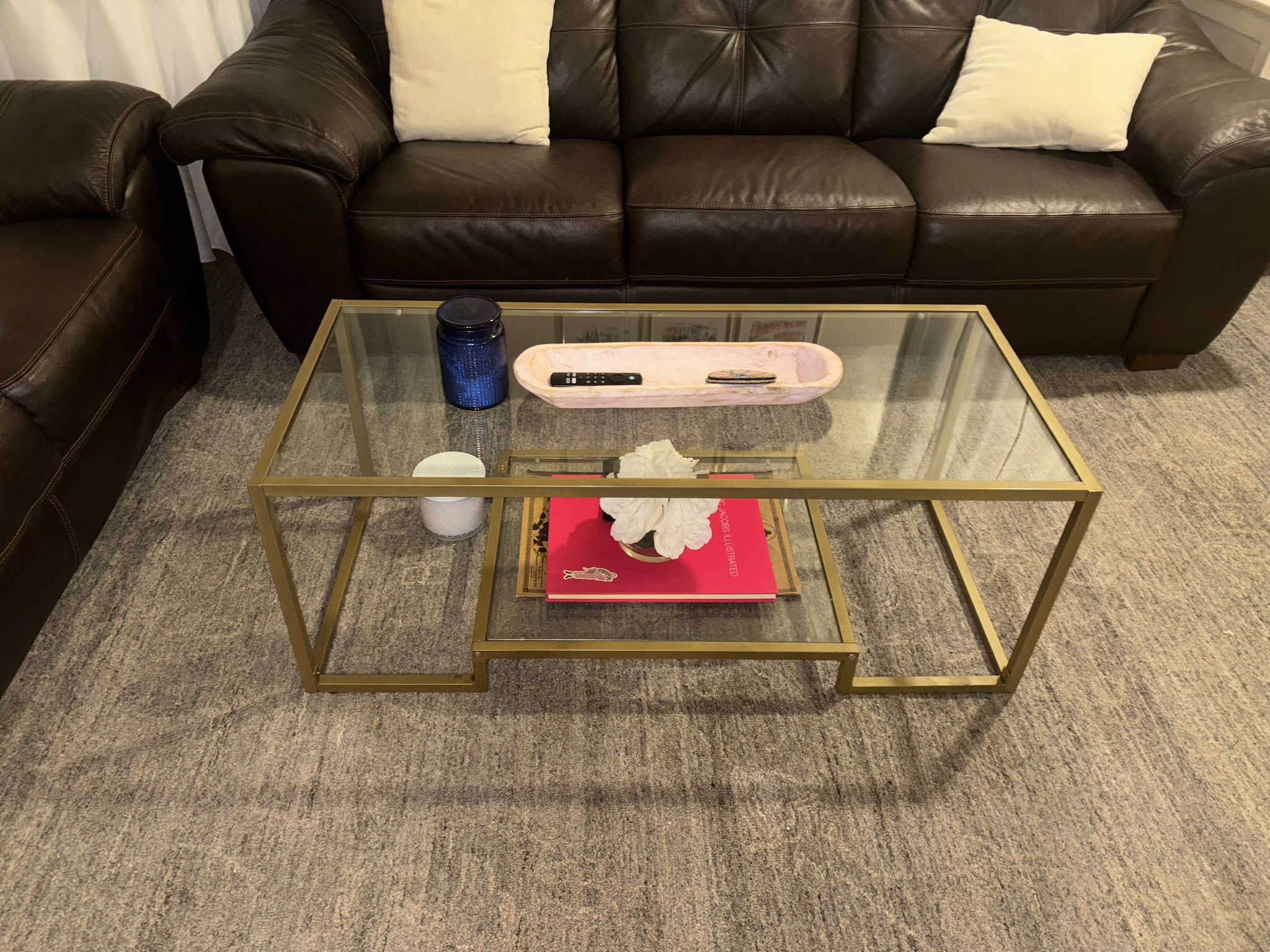 Gold Coffee Table