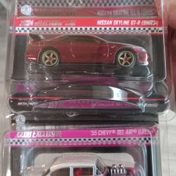 Hot Wheels RLC Skyline &  Pink Chevy Gasser Pair