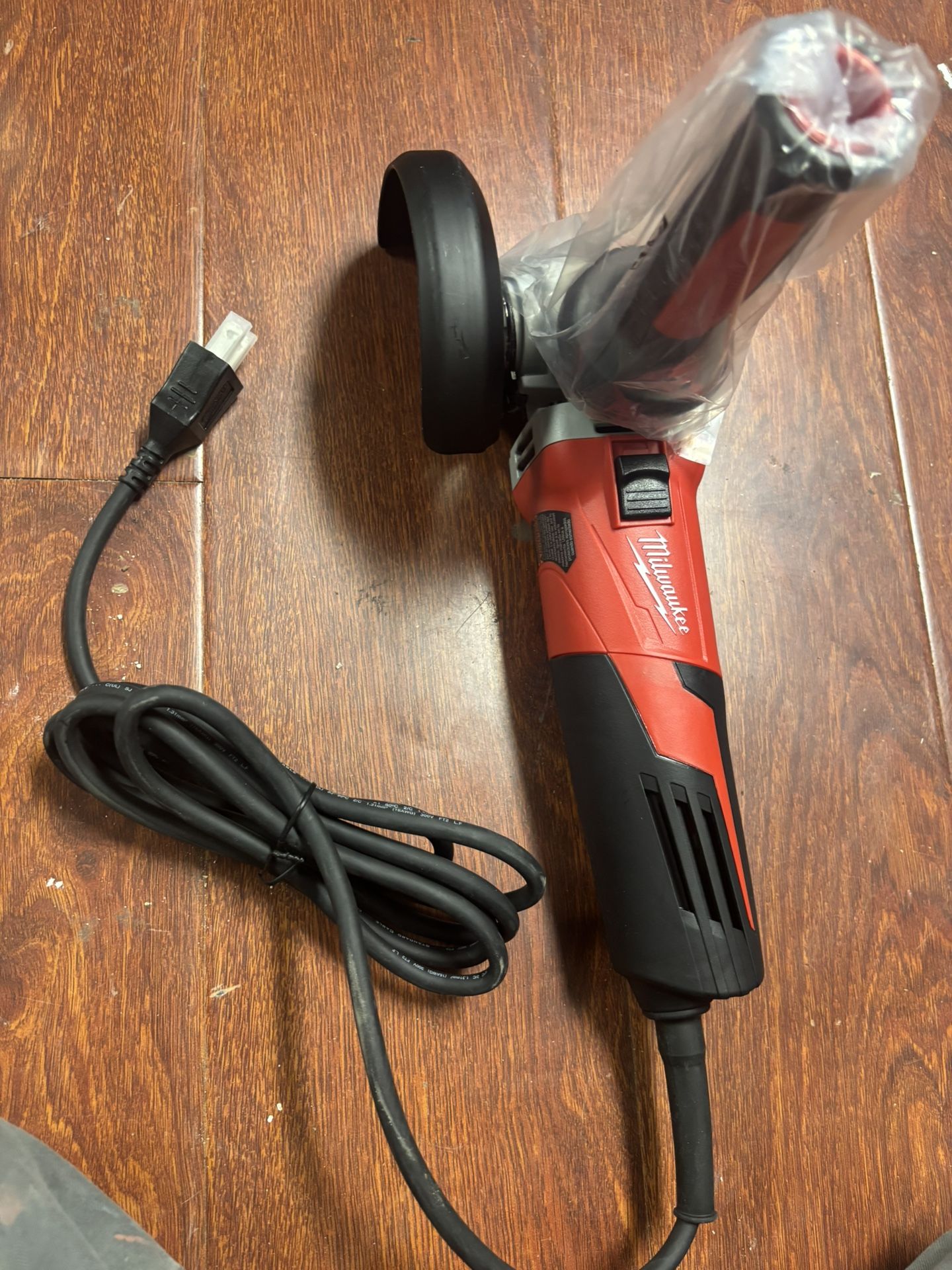 Milwaukee 13 Amp 5 in. Small Angle Grinder with Dial Speed