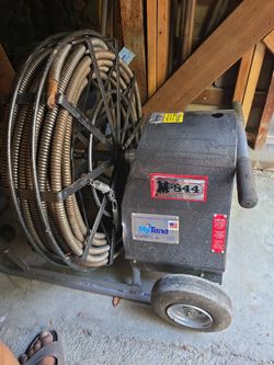 Mytana m.844 3/4 heavy duty sewer snake hardly. . . Used use
