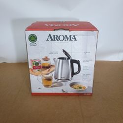 Aroma 1.0-Liter Stainless Steel Electric Kettle