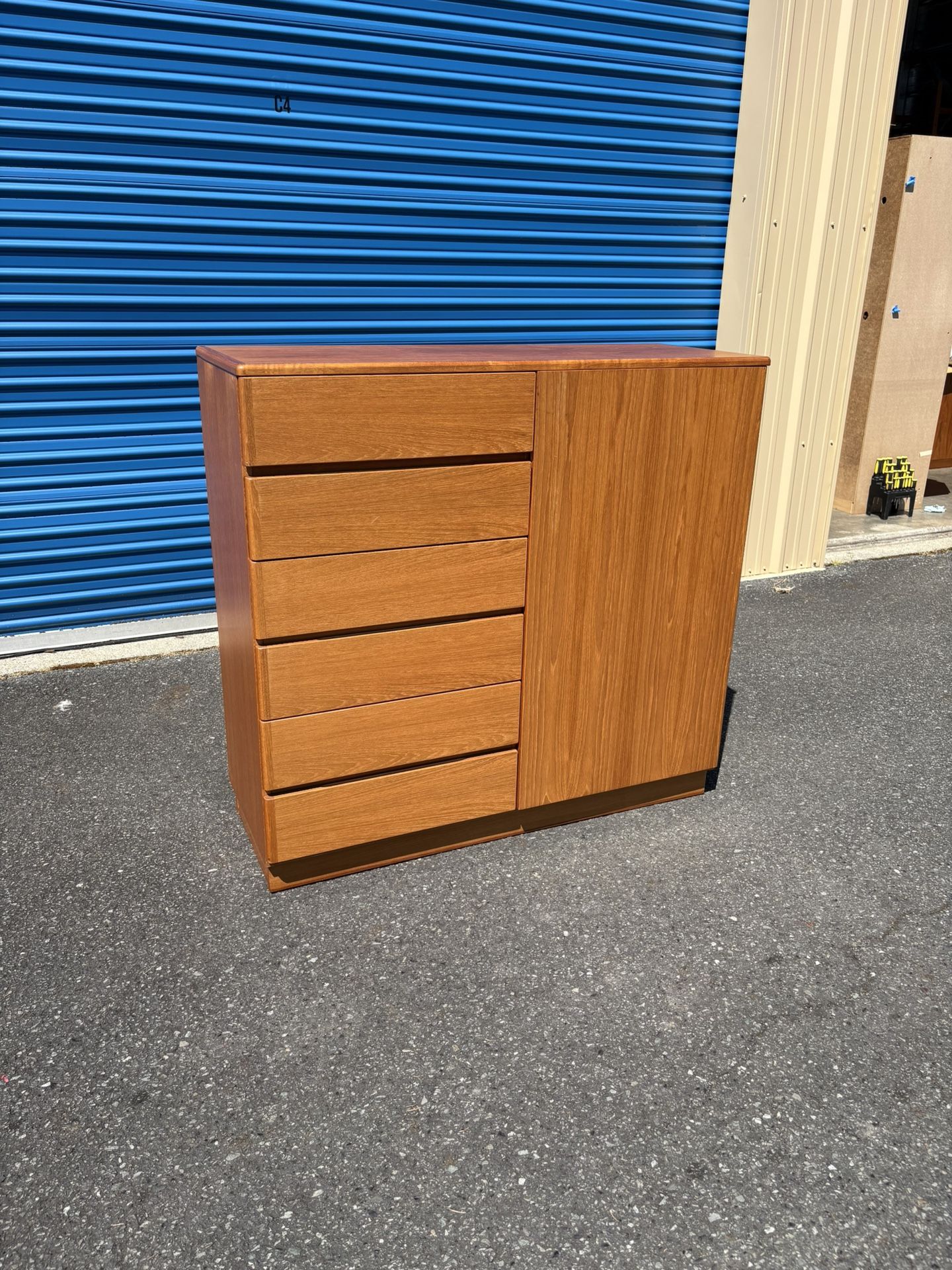 Mid Century Modern Danish Teak Gentleman’s Dresser