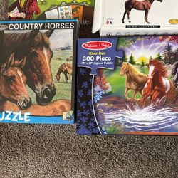 Horse Puzzles And Crafts