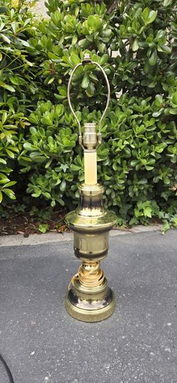 Antique Brass Table Lamp