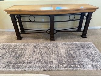 Solid Wood 6 foot entry table