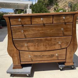 ✨ Refurbished Solid Wood Pali Dresser – Made in Italy 🇮🇹