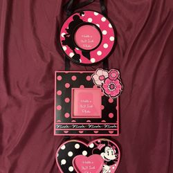 Disney Parks Minnie Mouse Picture Frame