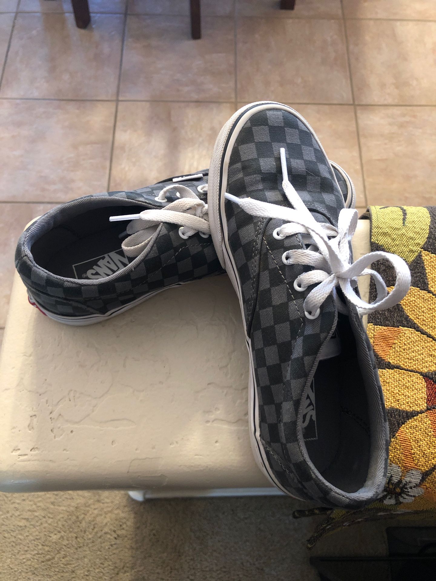 Checkered vans