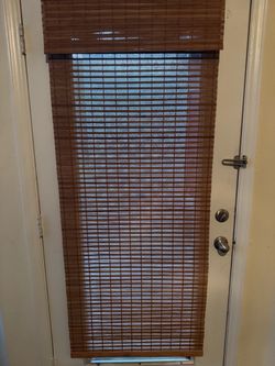 Bamboo Roman Shade Window Blind