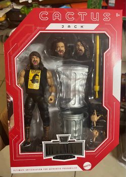 WWE Ultimate Edition Monday Night War Cactus Jack Wrestling Action Figure 🆕 2026