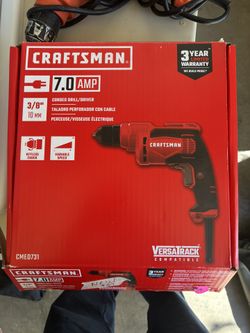 New 3/8 Craftsman Drill