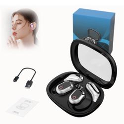 Language Translator, Hy-Undai Y16 AI Wireless Bluetooth Earbuds,Wireless High Precision Translation Headphones,Open Free Wireless Translation Bluetoot
