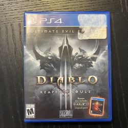 PS4 Diablo III: Reaper of Souls Ultimate Evil Edition