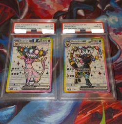 PSA 10 Umbreon & Espeon Promo