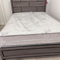 Cama Queen Size Nueva En Su Caja
