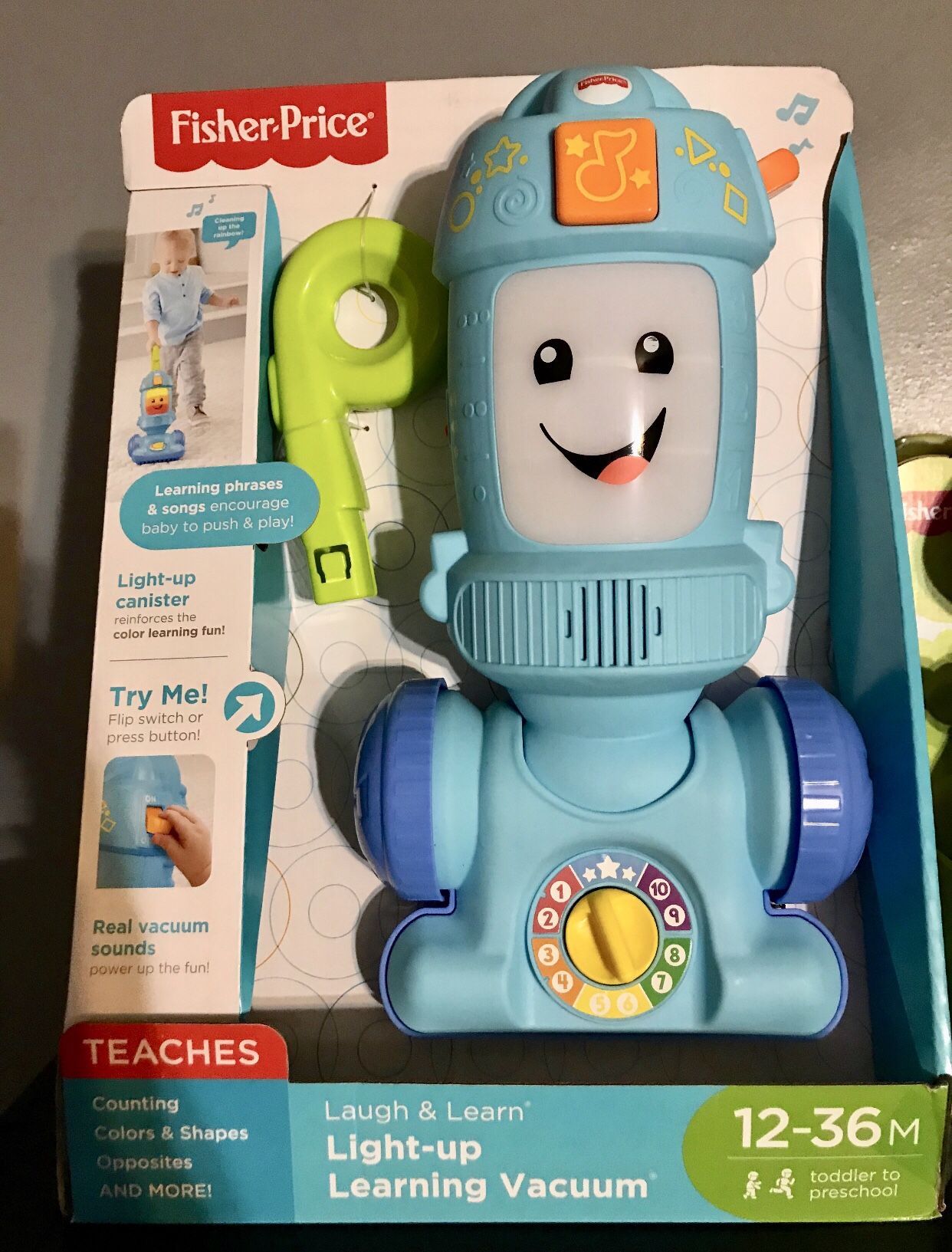Learning vacuum kid toy fisher price
