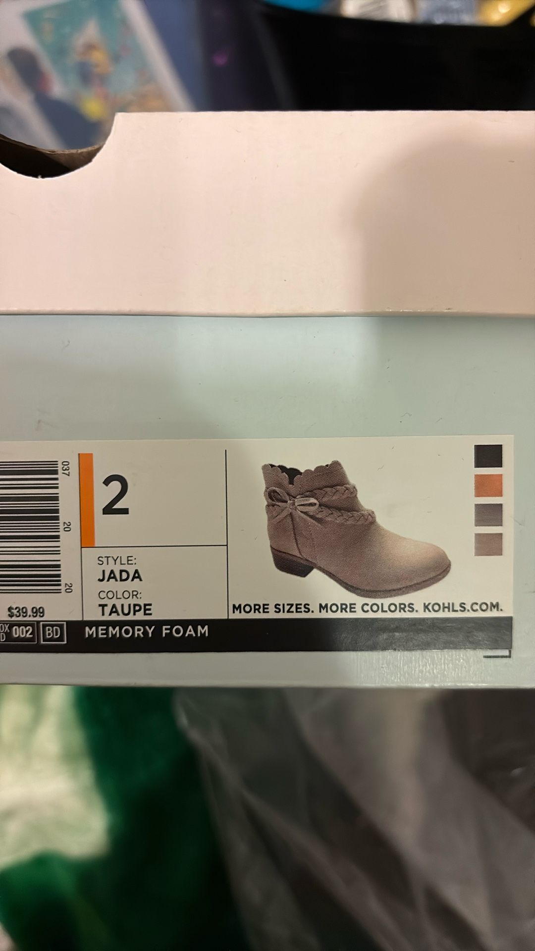 Brown Boots ( Size 2 )