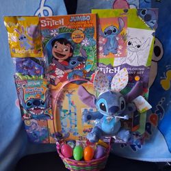 Disney Stitch Easter Basket 