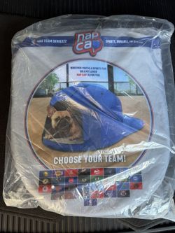 Dog Nap Cap (Spurs Basketball Team)