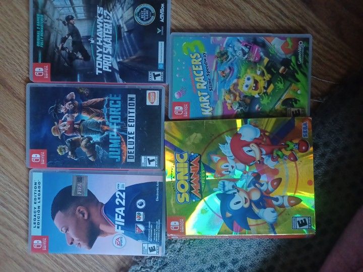 Nintendo Switch games