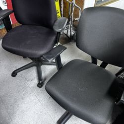 2 office chairs