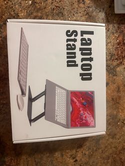 New Laptop Stand – Adjustable Aluminum Riser