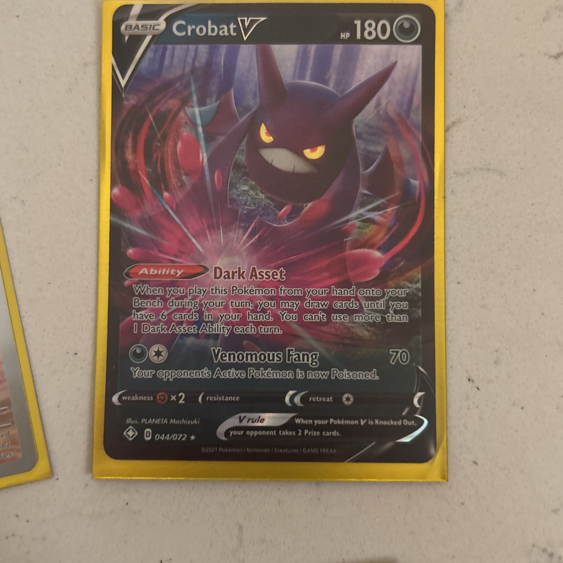 Crobat V Pokémon Collectible Send An Offer Nothing Free