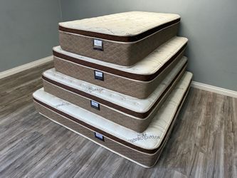 Twinn 12in Organic Cloud Comfort Europillowtop