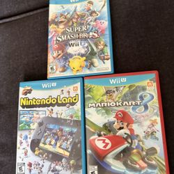 Nintendo Wii U Games Mario, Smash Bros