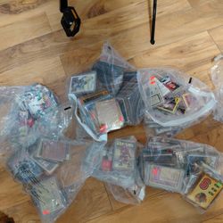  Lot Of Hockey Cards With Covers Over 10lbs