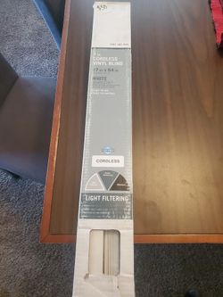 1in Cordless Vinyl Blind