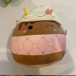 Squishmallows Pink and Brown Slushie Stuffed Animals 12 inches