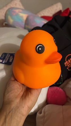 Orange duck squishy
