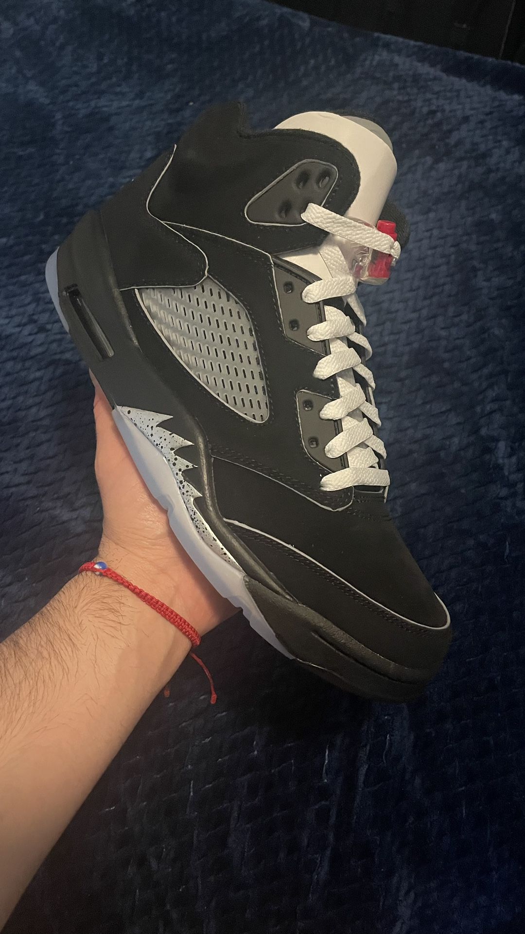 Jordan 5 Black Metallic Size 10 Brand New