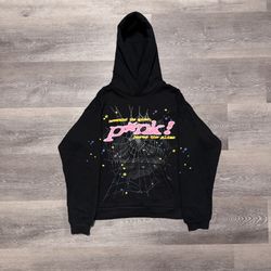 sp5der p*nk hoodie