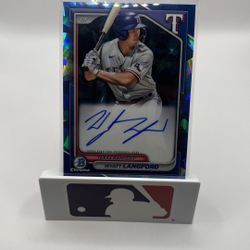 2024 Bowman Draft Wyatt Langford Sapphire