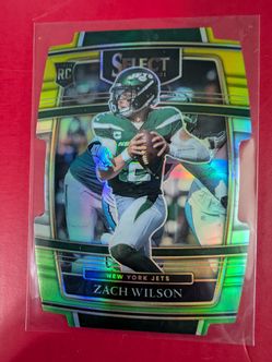 Zach Wilson 2021 Panini Select Rookie Card